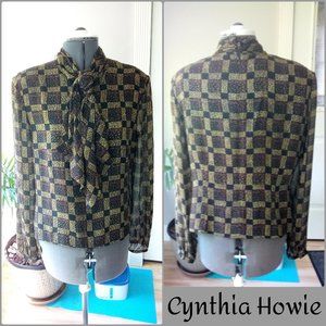 Cynthia Howie Silk Long Sleeved Blouse